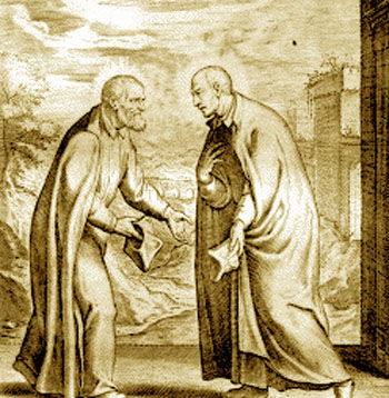 meeting st philip neri and st Ignatius